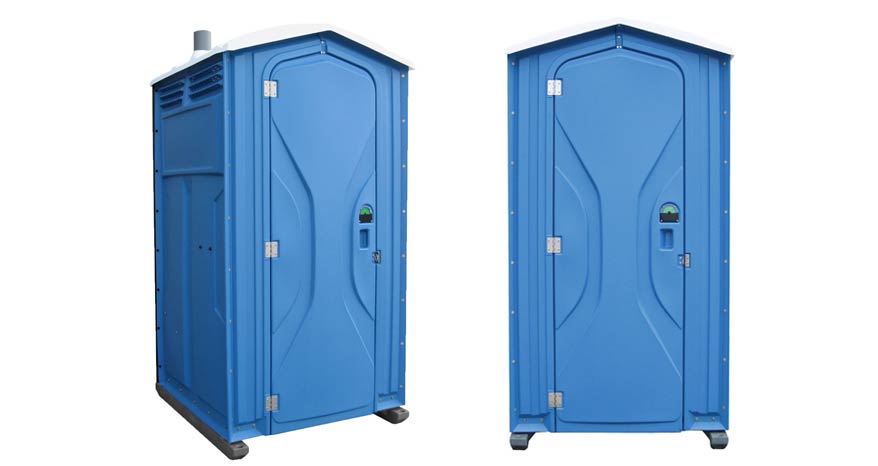 Long-term porta potty units on site in Washington, Pennsylvania
